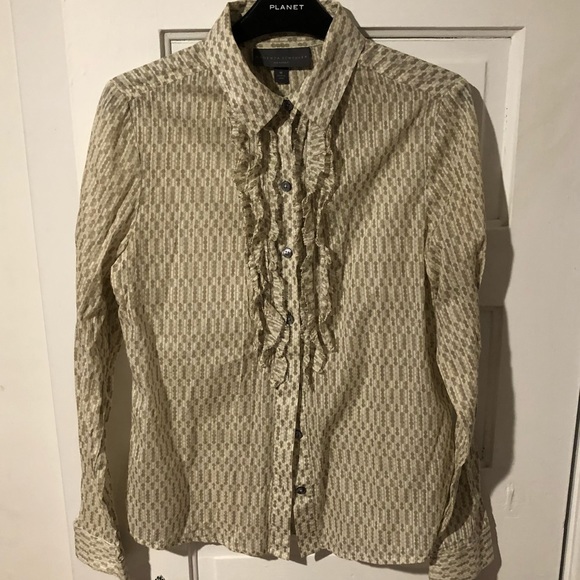 Beige skirt and matching shirt.Proenza Schouler for Target. Skirt size 3:shirt M - Picture 4 of 4